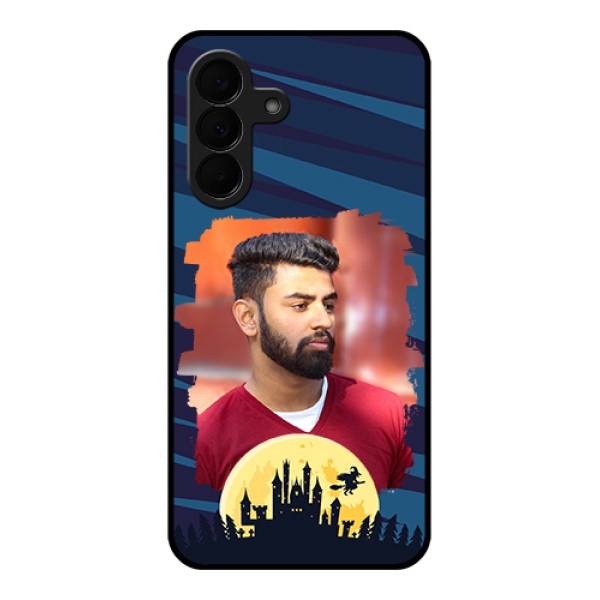 Samsung Galaxy A37 5G Custom Glass Phone Case - Halloween Witch Design Samsung Galaxy A37 5G Custom Glass Phone Case - Halloween Witch Design