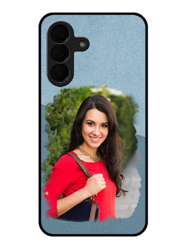 Custom Samsung Galaxy A37 5G Custom Glass Phone Case - Grunge Line Art Design