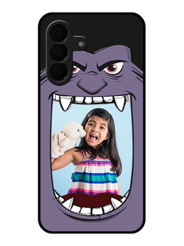 Custom Samsung Galaxy A37 5G Custom Glass Phone Case - Angry Monster Design