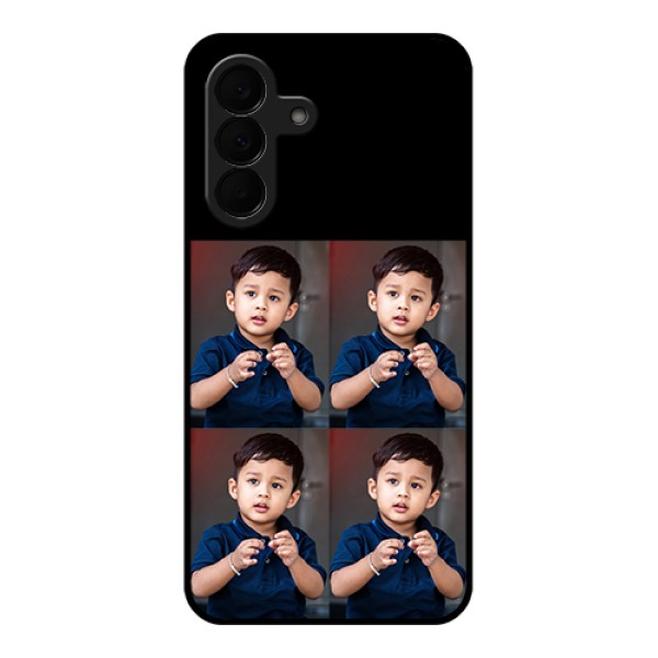 Samsung Galaxy A37 5G Custom Glass Phone Case - 4 Image Holder Design