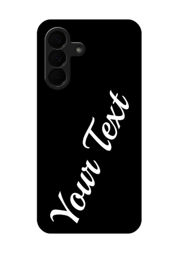 Samsung Galaxy A37 5G Custom Glass Phone Case - With Your Name Design