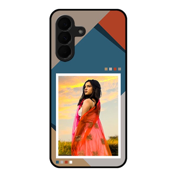 Samsung Galaxy A37 5G Custom Glass Phone Case - Retro Color Pallet Design Samsung Galaxy A37 5G Custom Glass Phone Case - Retro Color Pallet Design