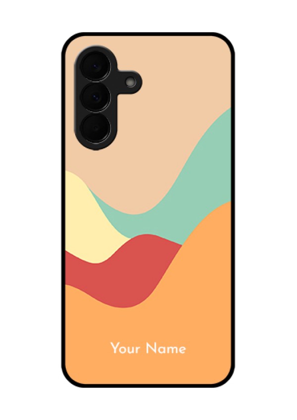 Samsung Galaxy A37 5G Custom Glass Phone Case - Ocean Waves Multi - Colour Design