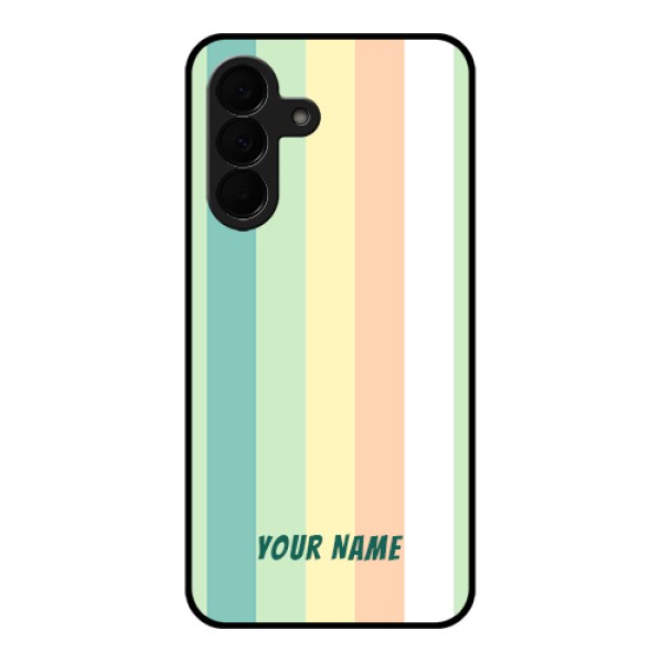 Samsung Galaxy A37 5G Custom Glass Phone Case - Multi - Colour Stripes Design Samsung Galaxy A37 5G Custom Glass Phone Case - Multi - Colour Stripes Design