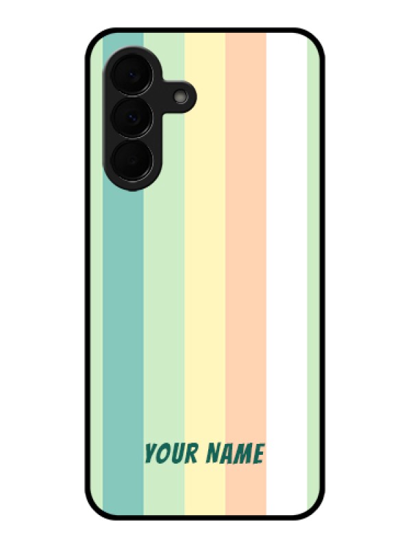 Custom Samsung Galaxy A37 5G Custom Glass Phone Case - Multi - Colour Stripes Design