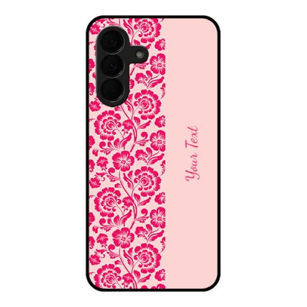 Samsung Galaxy A37 5G Custom Glass Phone Case - Attractive Floral Pattern Design Samsung Galaxy A37 5G Custom Glass Phone Case - Attractive Floral Pattern Design