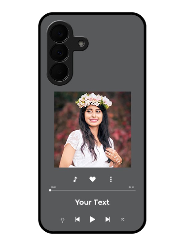 Custom Samsung Galaxy A37 5G Custom Glass Phone Case - Play The Music Design