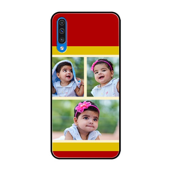 Samsung Galaxy A50 Custom Glass Mobile Case - Multiple Pic Upload Design Samsung Galaxy A50 Custom Glass Mobile Case - Multiple Pic Upload Design