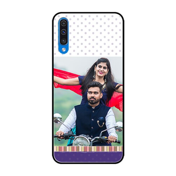 Samsung Galaxy A50 Photo Printing on Glass Case - Cute Family Design Samsung Galaxy A50 Photo Printing on Glass Case - Cute Family Design