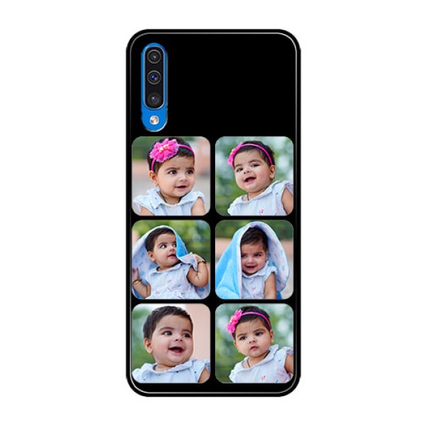 Samsung Galaxy A50 Photo Printing on Glass Case - Multiple Pictures Design Samsung Galaxy A50 Photo Printing on Glass Case - Multiple Pictures Design