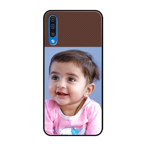 Samsung Galaxy A50 Custom Glass Mobile Case  - Elegant Case Design