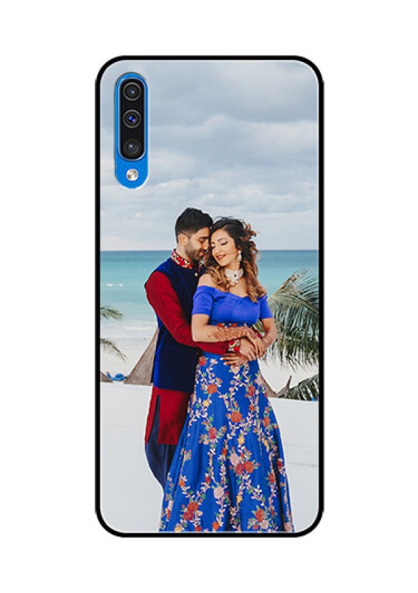 Samsung Galaxy A50 Photo Printing on Glass Case  - Upload Full Picture Design