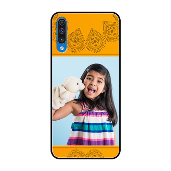 Samsung Galaxy A50 Personalized Glass Phone Case - Photo Wedding Design Samsung Galaxy A50 Personalized Glass Phone Case - Photo Wedding Design