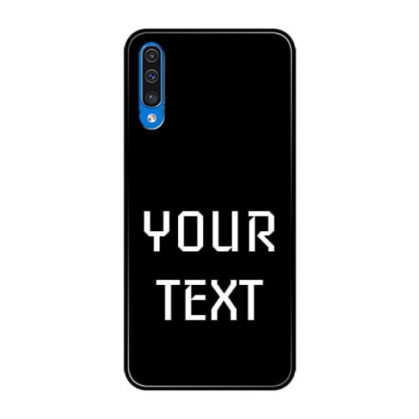 Galaxy A50 Your Name on Glass Phone Case