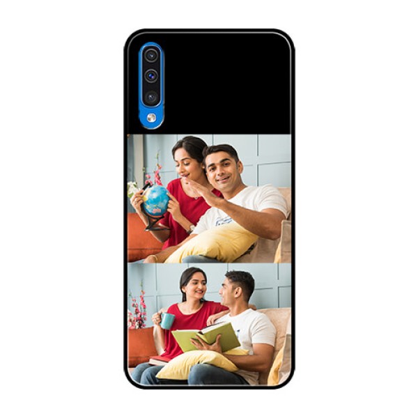 Galaxy A50 2 Images on Glass Phone Cover