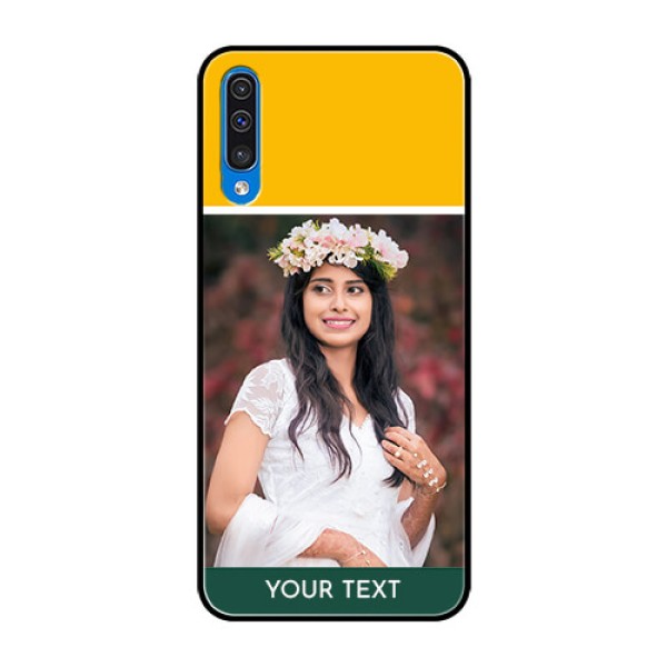 Samsung Galaxy A50s Photo Printing on Glass Case  - Love You Design
