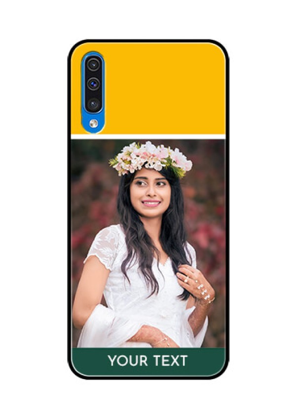 Samsung Galaxy A50s Photo Printing on Glass Case  - Love You Design