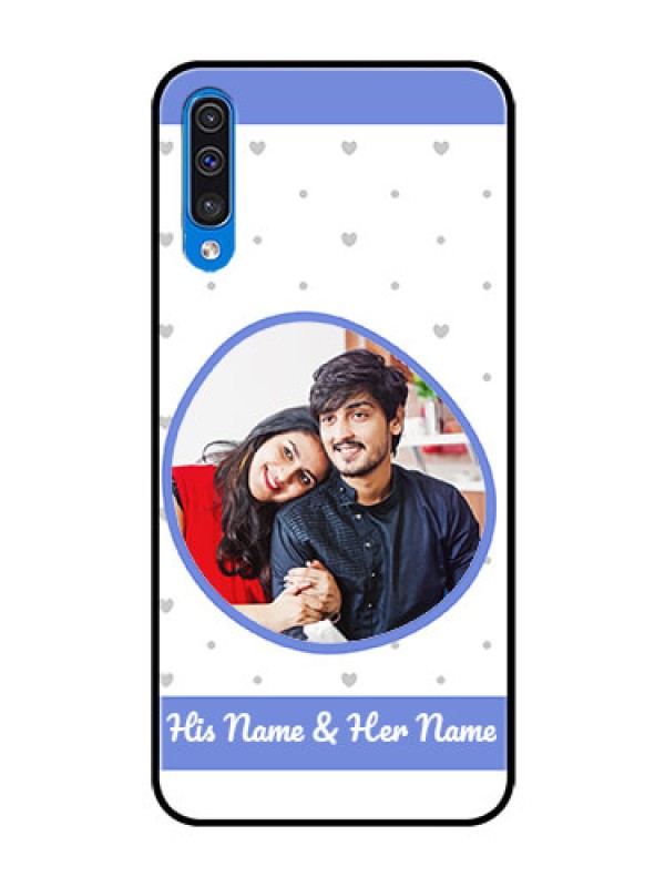 Custom Samsung Galaxy A50s Photo Printing on Glass Case  - Premium Case Design