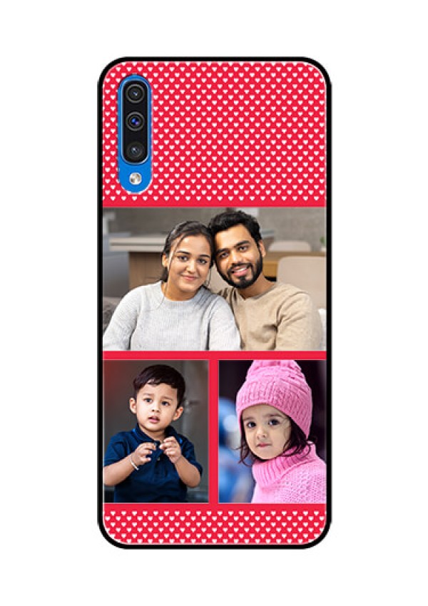 Samsung Galaxy A50s Personalized Glass Phone Case  - Bulk Pic Upload Design