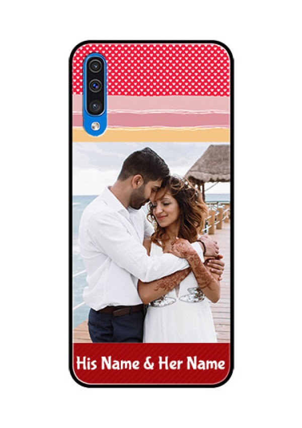 Samsung Galaxy A50s Custom Glass Mobile Case  - Premium Case Design
