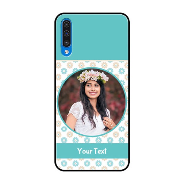 Samsung Galaxy A50s Custom Glass Mobile Case - Beautiful Flowers Design Samsung Galaxy A50s Custom Glass Mobile Case - Beautiful Flowers Design
