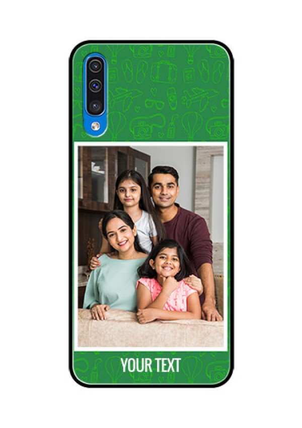 Samsung Galaxy A50s Personalized Glass Phone Case  - Picture Upload Design