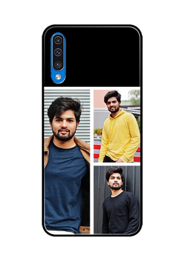 Samsung Galaxy A50s Photo Printing on Glass Case  - Upload Multiple Picture Design
