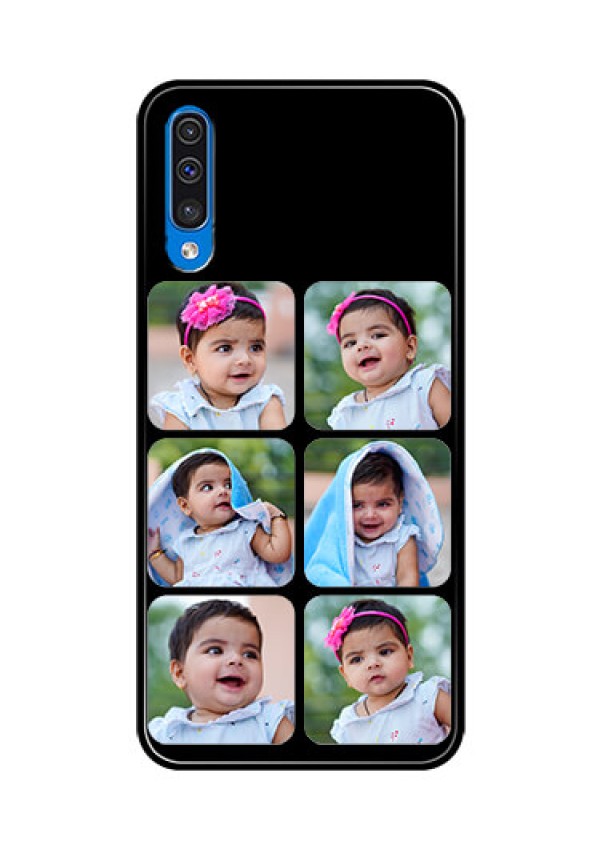 Samsung Galaxy A50s Photo Printing on Glass Case  - Multiple Pictures Design