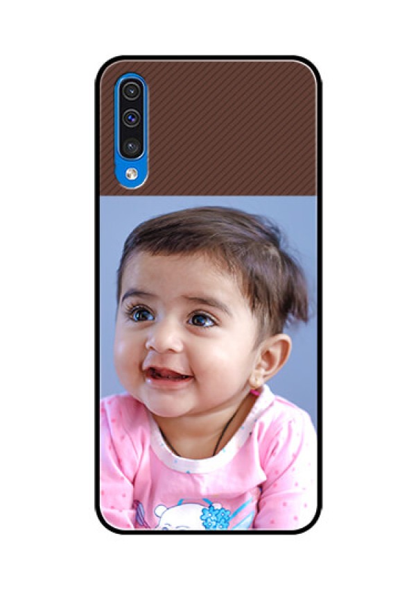 Samsung Galaxy A50s Custom Glass Mobile Case  - Elegant Case Design