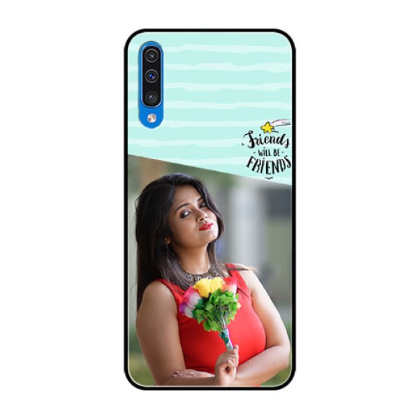 Samsung Galaxy A50s Custom Glass Phone Case - Friends Picture Icon Design Samsung Galaxy A50s Custom Glass Phone Case - Friends Picture Icon Design