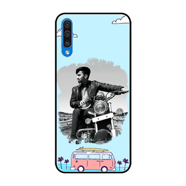 Samsung Galaxy A50s Photo Printing on Glass Case - Travel & Adventure Design Samsung Galaxy A50s Photo Printing on Glass Case - Travel & Adventure Design