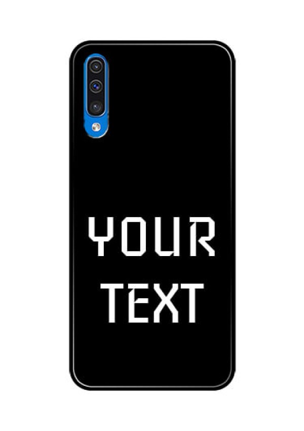 Galaxy A50S Your Name on Glass Phone Case