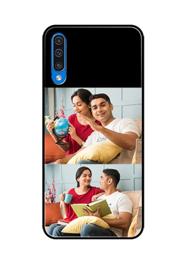 Galaxy A50S 2 Images on Glass Phone Cover