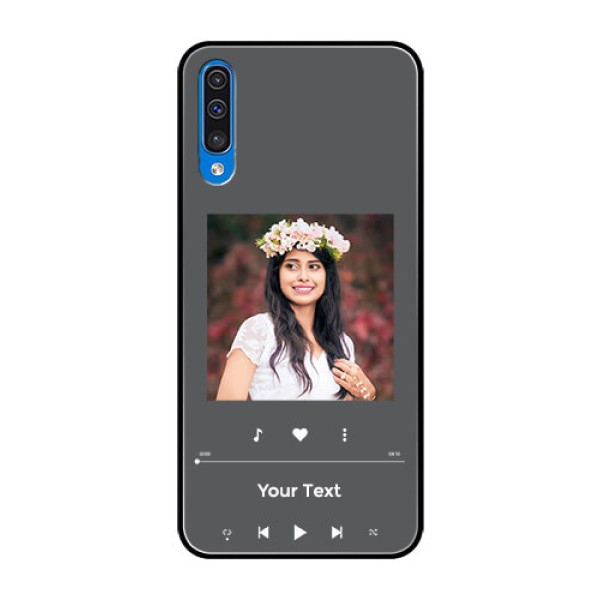 Galaxy A50s Custom Glass Mobile Case - Play The Music Design