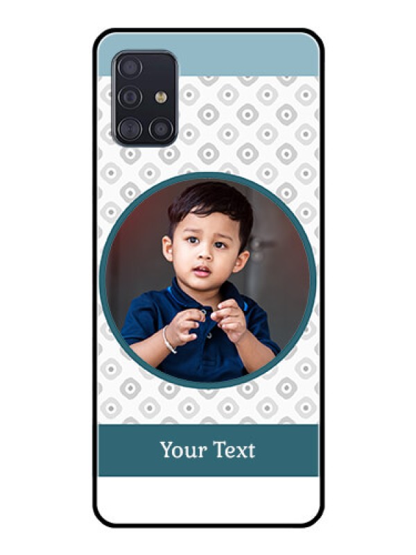 Custom Galaxy A51 Personalized Glass Phone Case  - Premium Cover Design