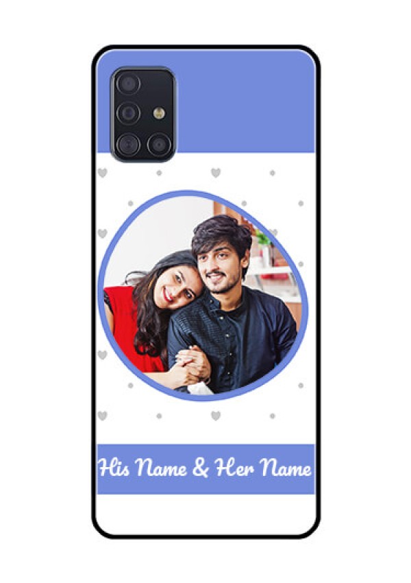 Galaxy A51 Photo Printing on Glass Case  - Premium Case Design