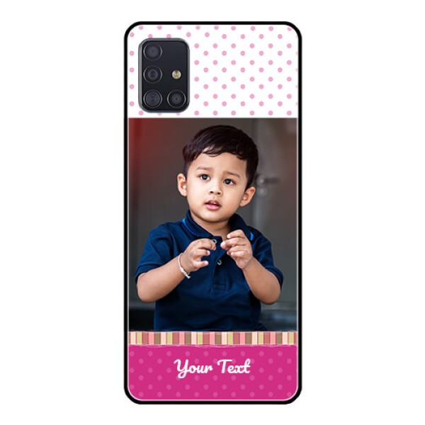 Galaxy A51 Photo Printing on Glass Case - Cute Girls Cover Design Galaxy A51 Photo Printing on Glass Case - Cute Girls Cover Design