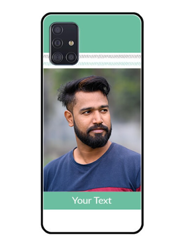 Custom Galaxy A51 Custom Glass Phone Case  - Premium Cases for Girls