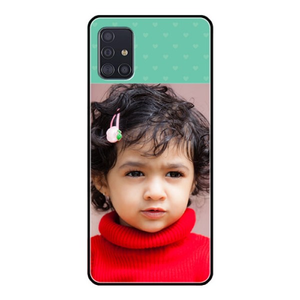 Galaxy A51 Custom Glass Phone Case - Lovers Picture Design Galaxy A51 Custom Glass Phone Case - Lovers Picture Design