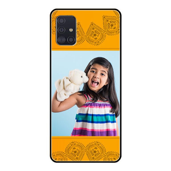 Galaxy A51 Personalized Glass Phone Case - Photo Wedding Design Galaxy A51 Personalized Glass Phone Case - Photo Wedding Design
