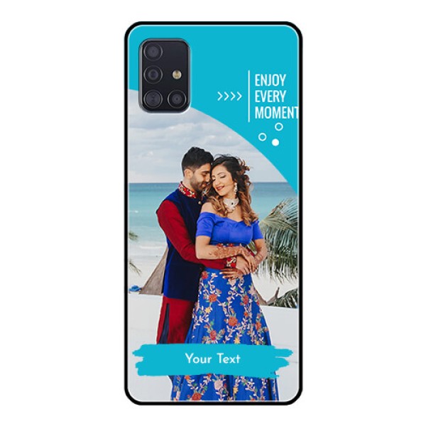 Galaxy A51 Custom Glass Mobile Case - Happy Moment Design Galaxy A51 Custom Glass Mobile Case - Happy Moment Design