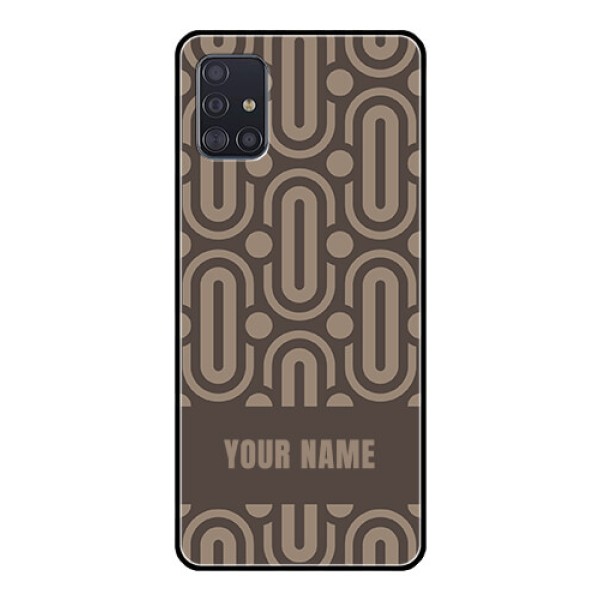 Galaxy A51 Custom Glass Phone Case - Captivating Zero Pattern Design Galaxy A51 Custom Glass Phone Case - Captivating Zero Pattern Design