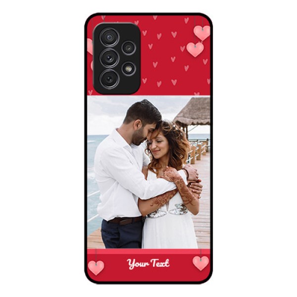 Galaxy A52 Custom Glass Phone Case - Valentines Day Design