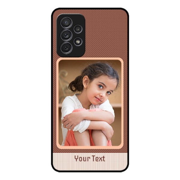 Galaxy A52s 5G Custom Glass Phone Case - Simple Pic Upload Design Galaxy A52s 5G Custom Glass Phone Case - Simple Pic Upload Design