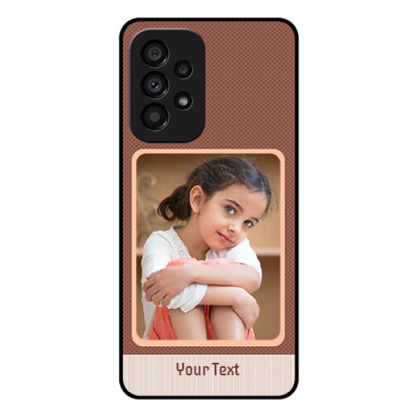 Galaxy A53 5G Custom Glass Phone Case - Simple Pic Upload Design Galaxy A53 5G Custom Glass Phone Case - Simple Pic Upload Design