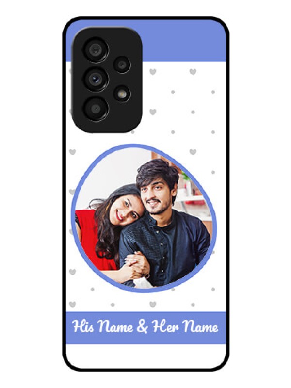 Custom Galaxy A53 5G Photo Printing on Glass Case - Premium Case Design