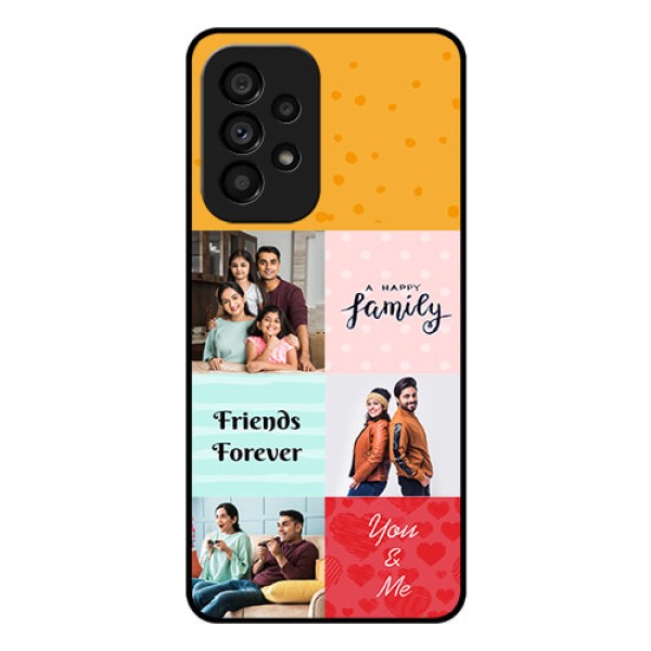 Galaxy A53 5G Personalized Glass Phone Case - Images with Quotes Design Galaxy A53 5G Personalized Glass Phone Case - Images with Quotes Design