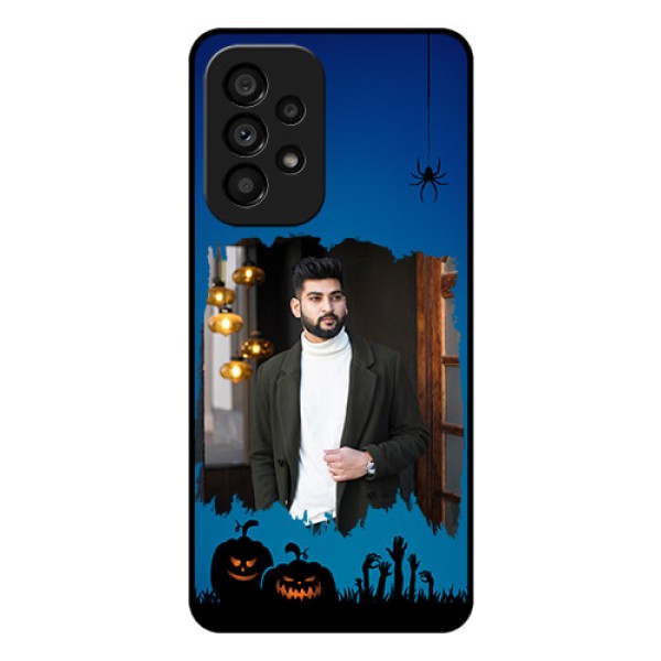 Galaxy A53 5G Photo Printing on Glass Case - with pro Halloween design Galaxy A53 5G Photo Printing on Glass Case - with pro Halloween design