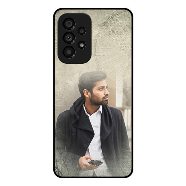 Galaxy A53 5G Custom Glass Phone Case - with vintage design Galaxy A53 5G Custom Glass Phone Case - with vintage design