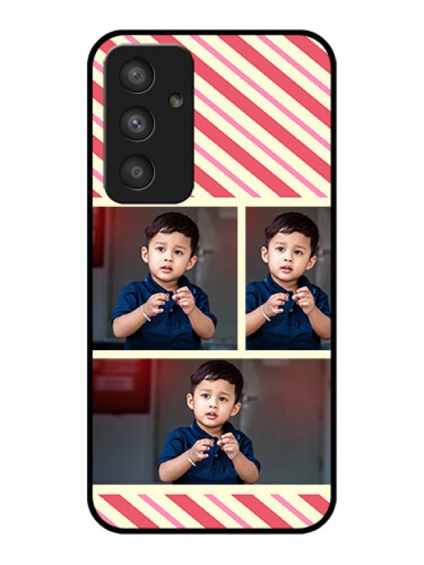 Custom Galaxy A54 5G Personalized Glass Phone Case - Picture Upload Mobile Case Design